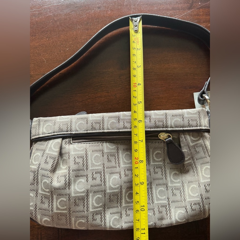 NWT Liz Claiborne Heritage Mosaic Camel Logo Bag Y2K Style - Picture 12 of 12